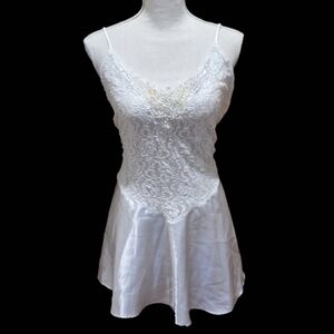 Vintage White Slip Dress